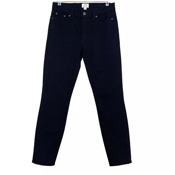 J. Crew Black Toothpick Jeans Size 28 NWT Stretch Denim - Picture 2 of 9
